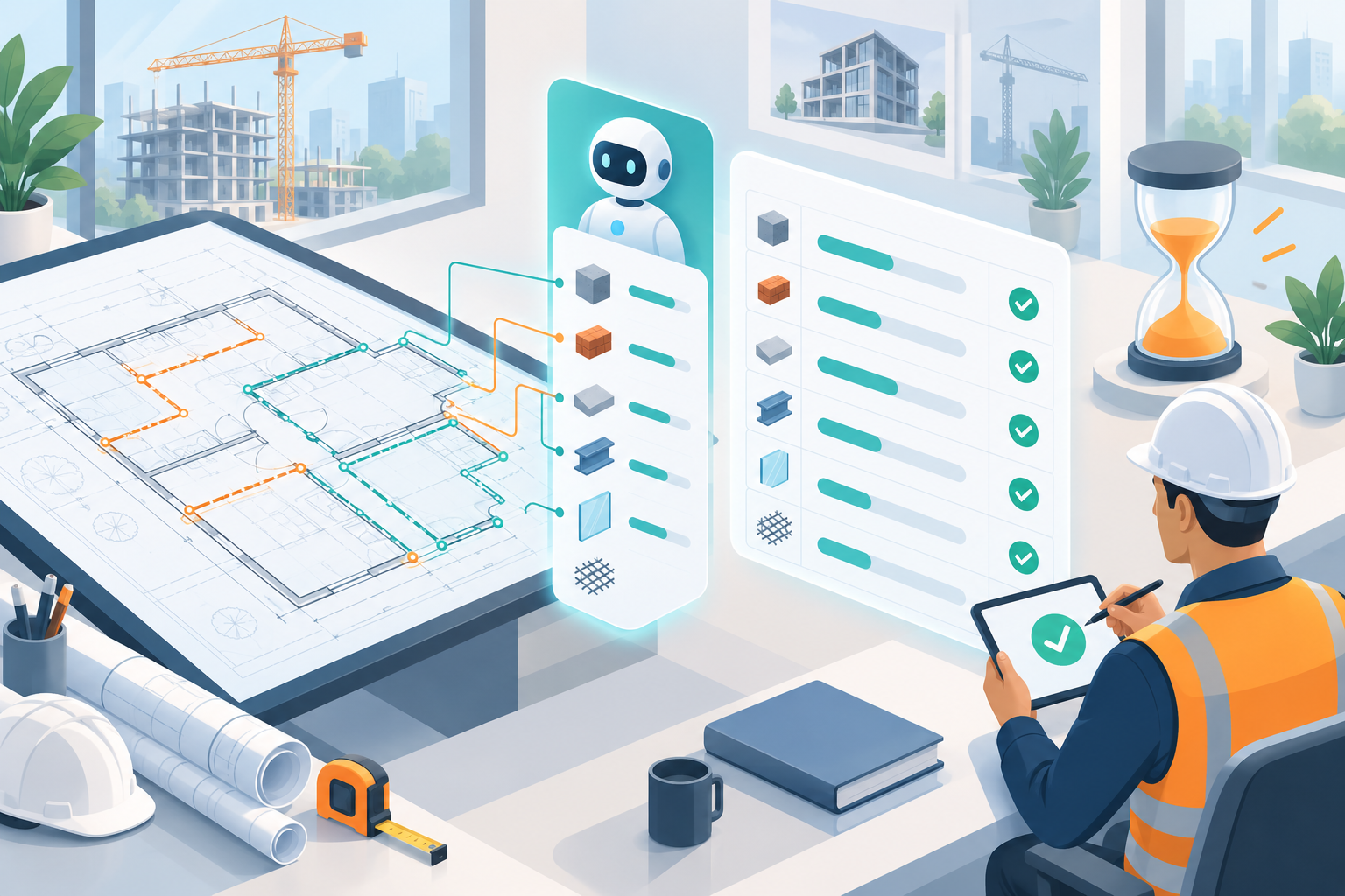 AI QS Copilot — kiến trúc 4 lớp từ bản vẽ đến báo giá cho ngành nội thất