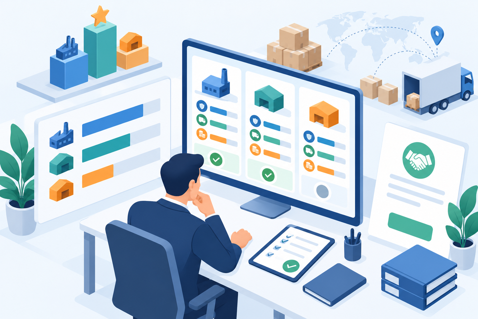 Đánh giá hiệu suất nhà cung cấp trong ngành nội thất — Supplier Scorecard 4 nhóm tiêu chí