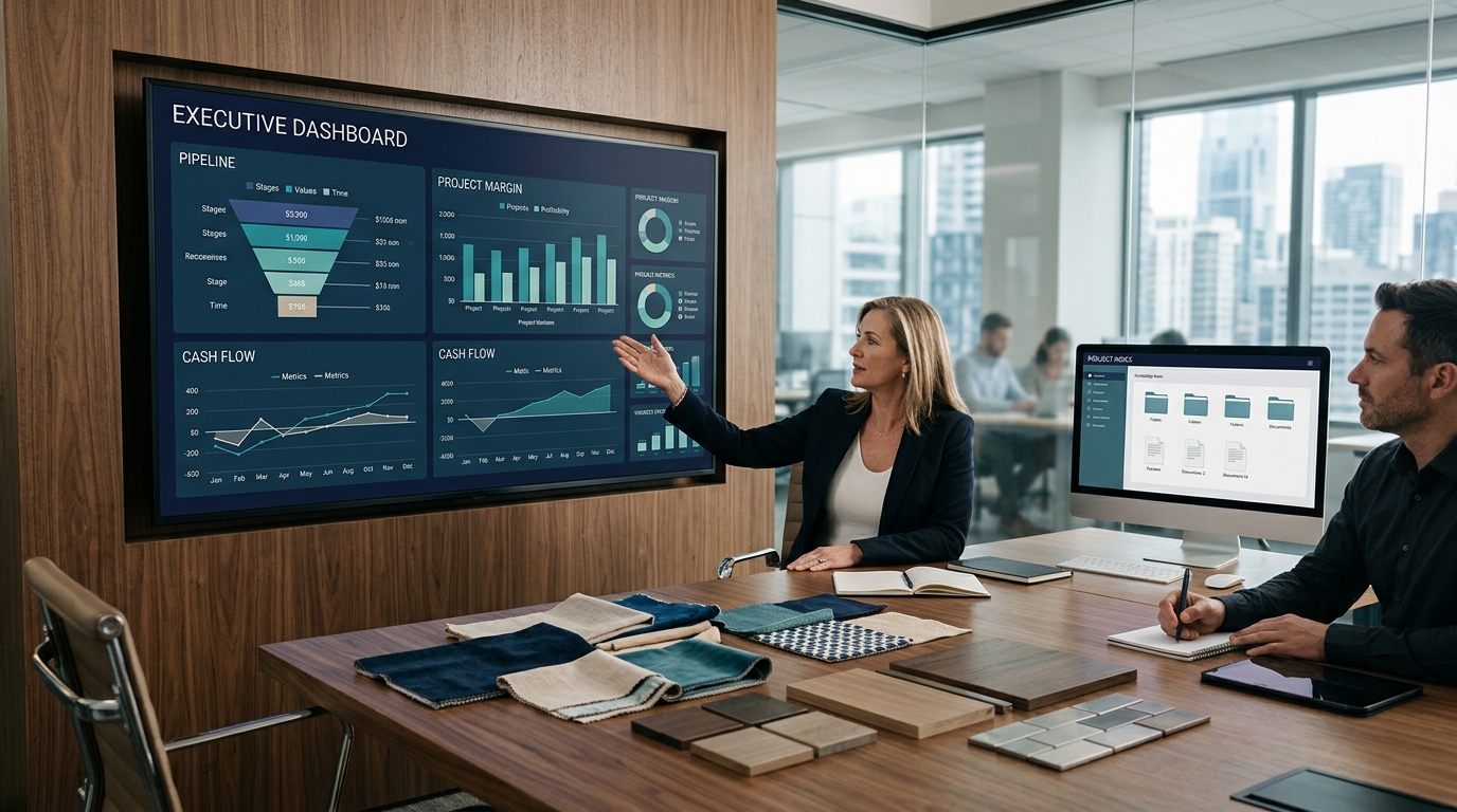 Ban lãnh đạo xem dashboard điều hành theo vai trò sau khi dữ liệu đã chuẩn hóa