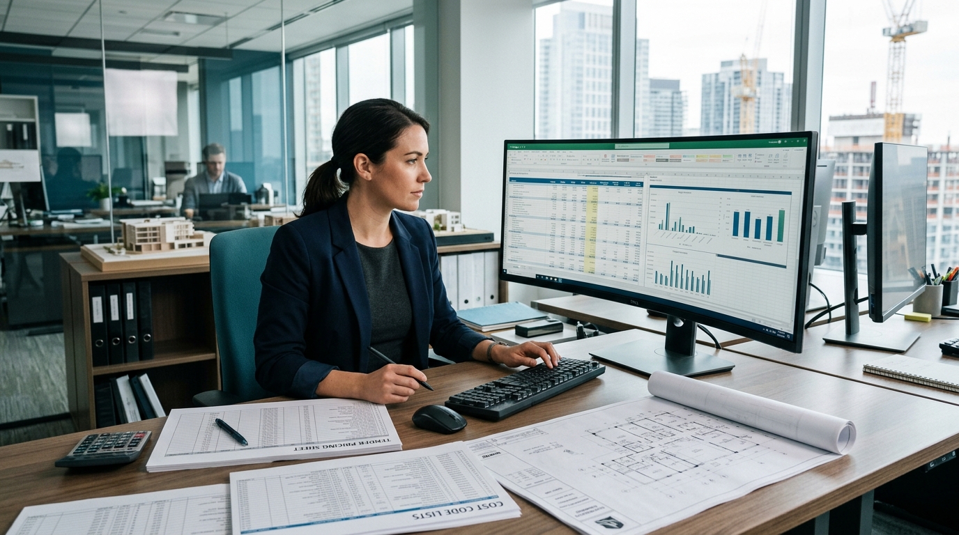 Kiểm soát chi phí chuyển số liệu từ bảng giá dự thầu sang ngân sách baseline theo cost code