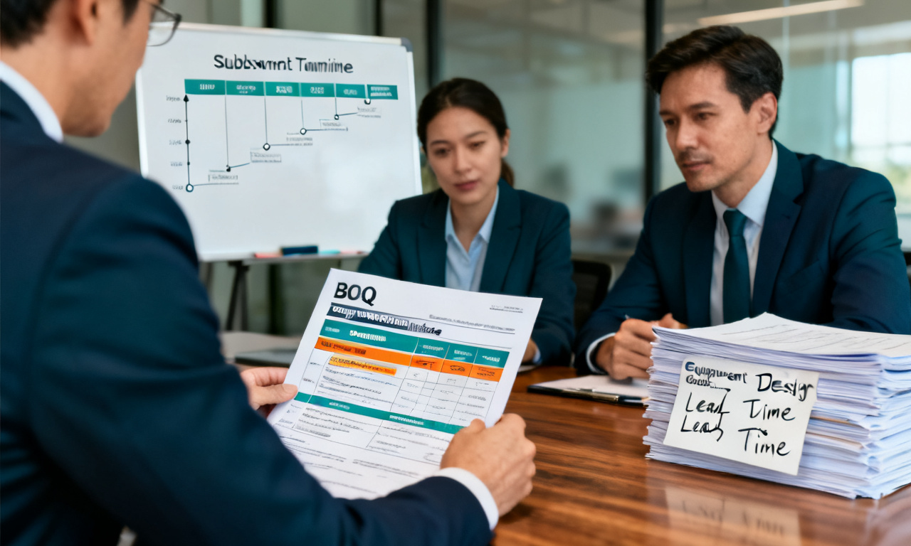 Rà soát giá và rủi ro giao diện thiết kế – thi công trong hồ sơ dự thầu EPC trước hạn nộp