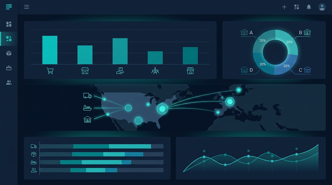 Dashboard phân phối