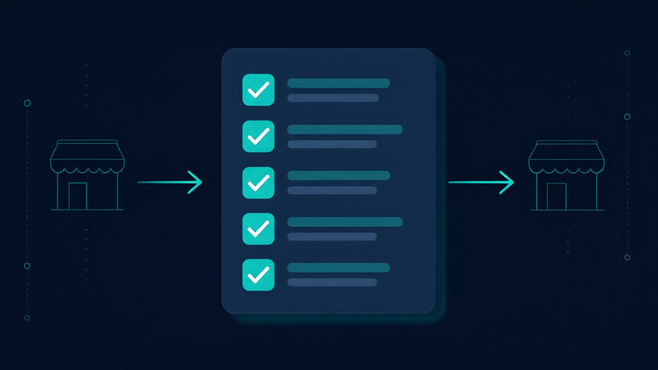 Checklist điều chuyển