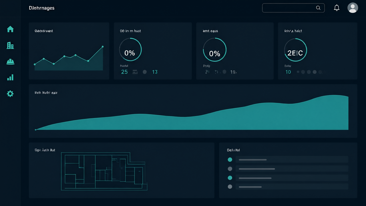 Dashboard CEO xây dựng