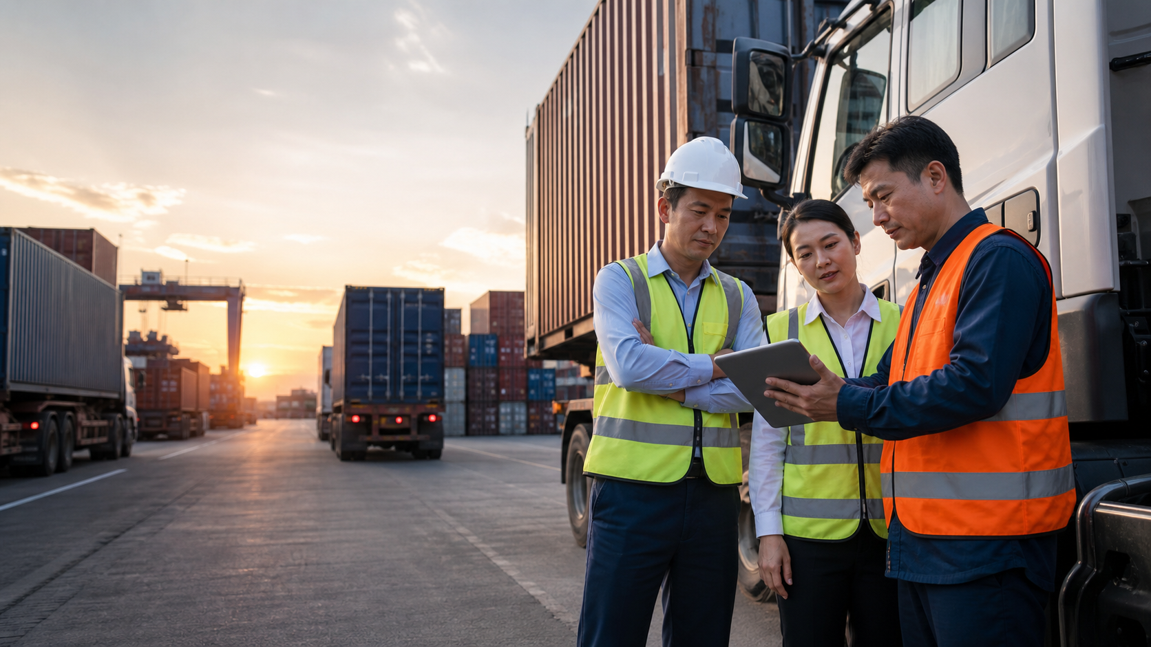 Bản đồ TMS cho công ty vận tải container