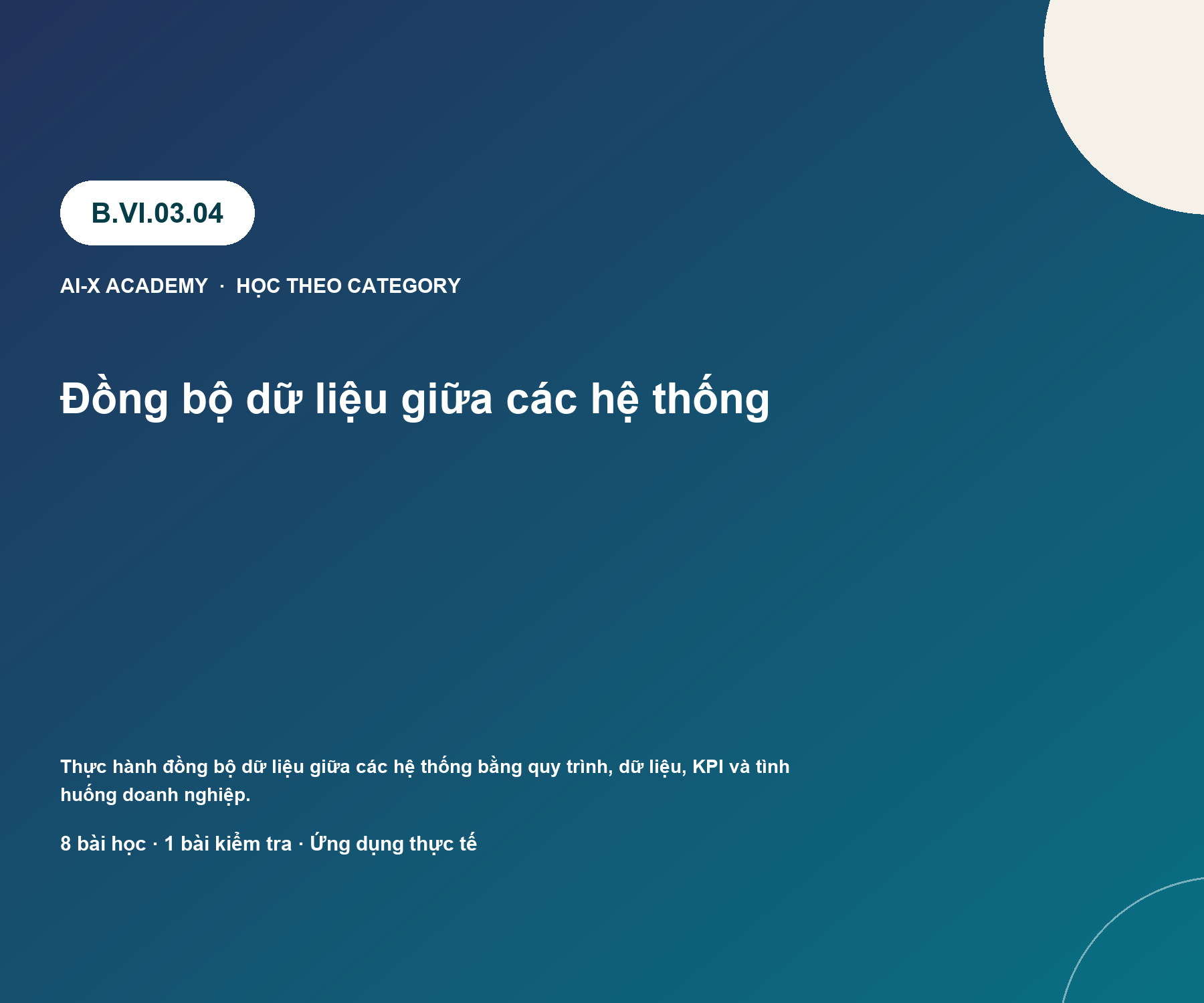 B.VI.03.04 — Đồng bộ dữ liệu giữa các hệ thống