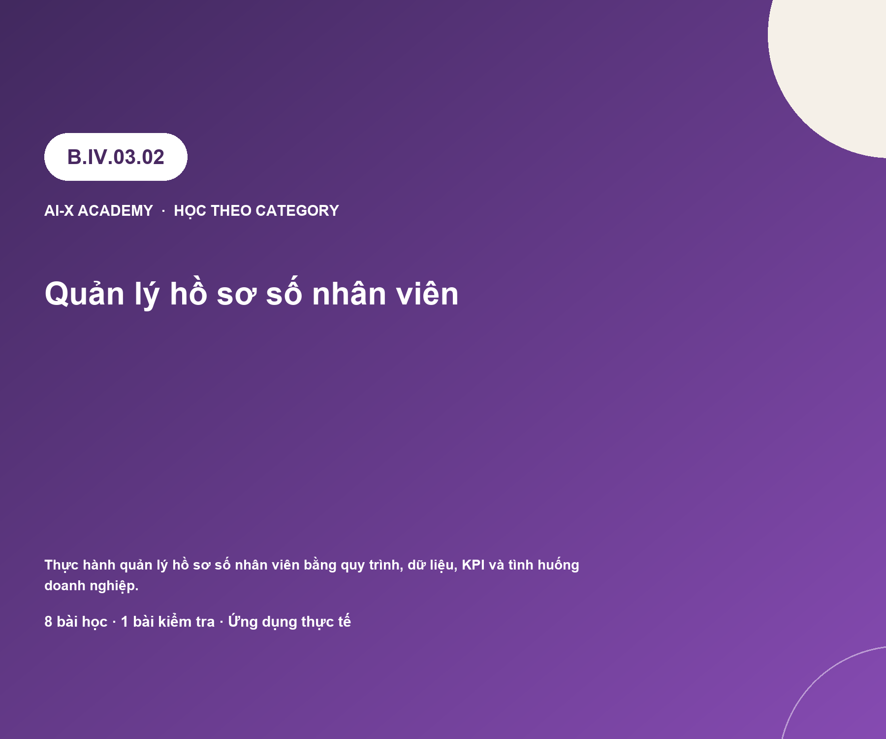 B.IV.03.02 — Quản lý hồ sơ số nhân viên