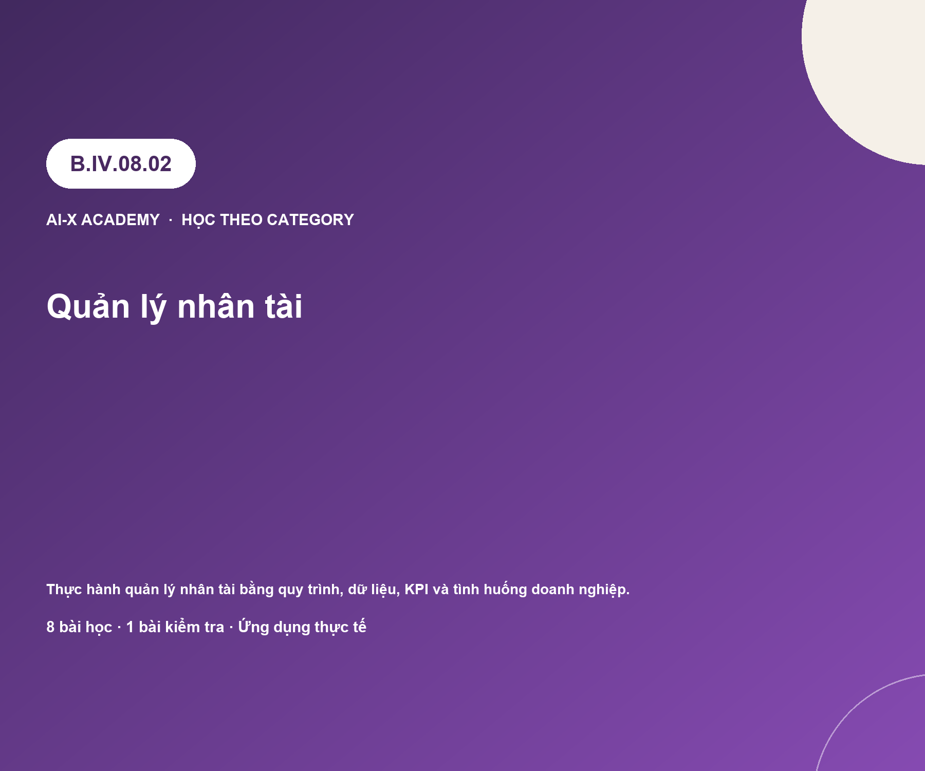 B.IV.08.02 — Quản lý nhân tài