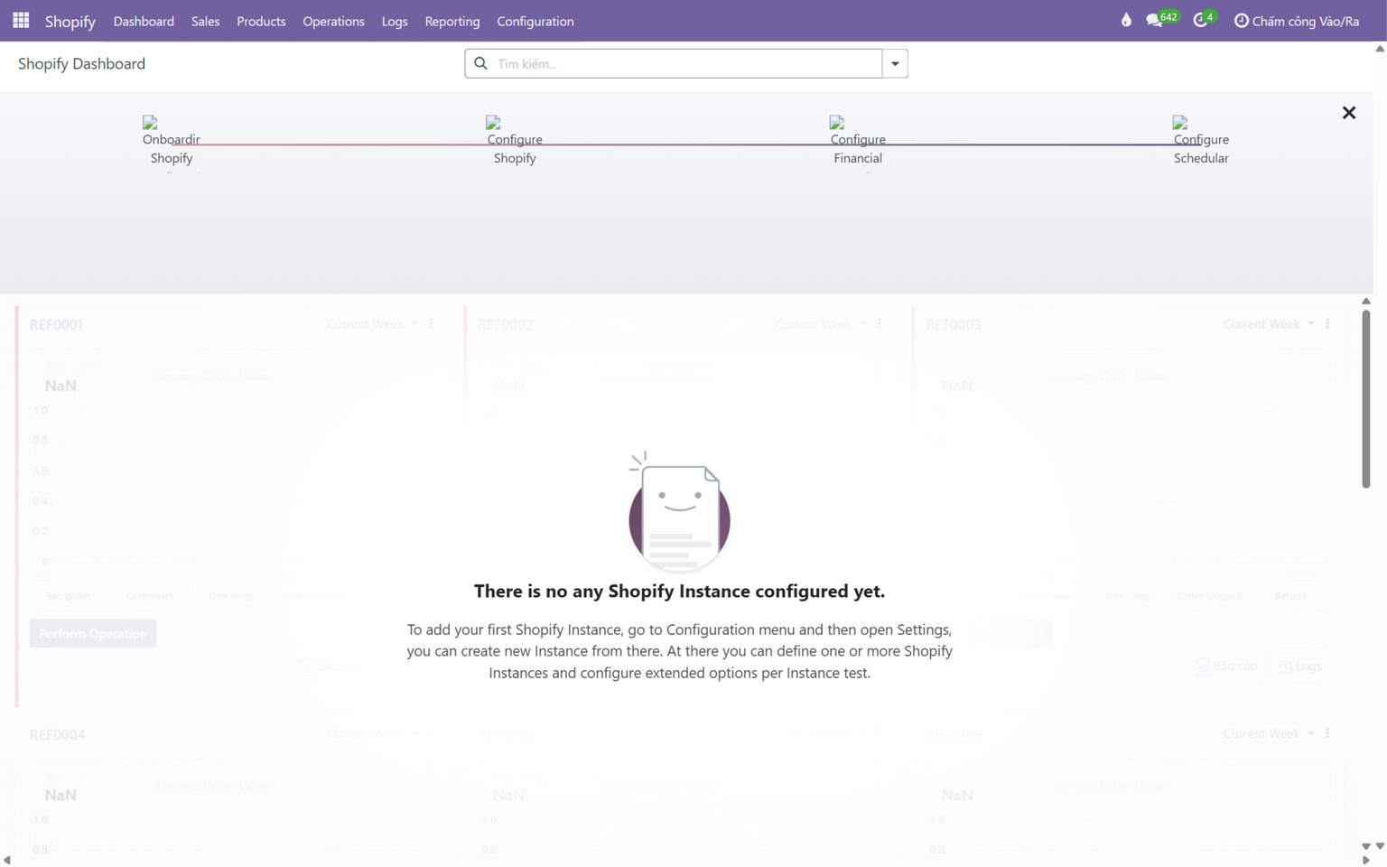 Shopify: đơn hàng & tồn kho hai chiều
