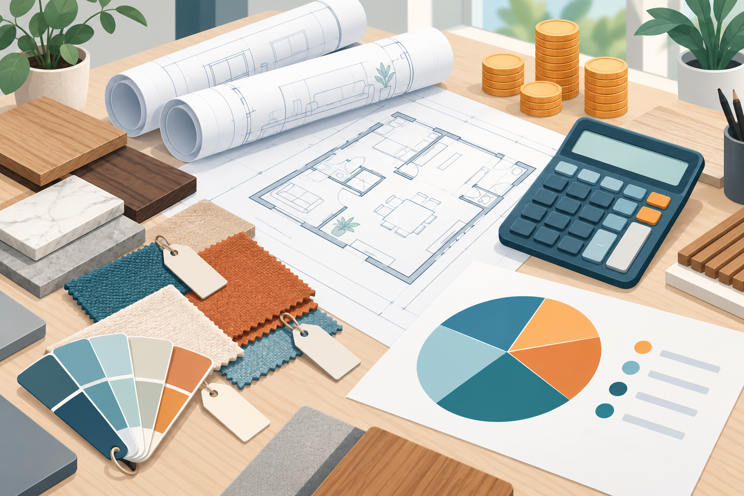 Quy trình lập dự toán nội thất