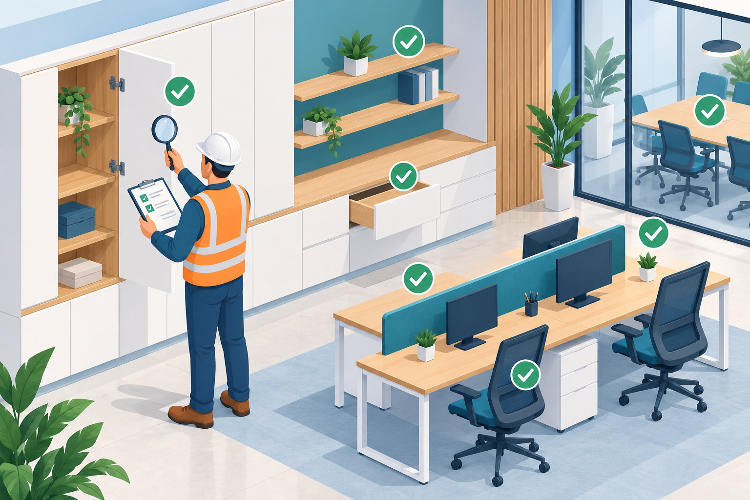 Quản lý chất lượng công trình nội thất
