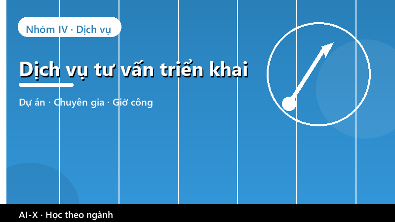 Dịch vụ tư vấn triển khai